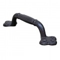 G040 - LARGE PLAIN IRON DOOR PULL HANDLE